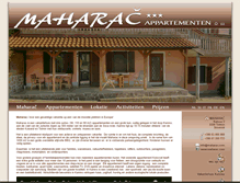 Tablet Screenshot of maharac.com